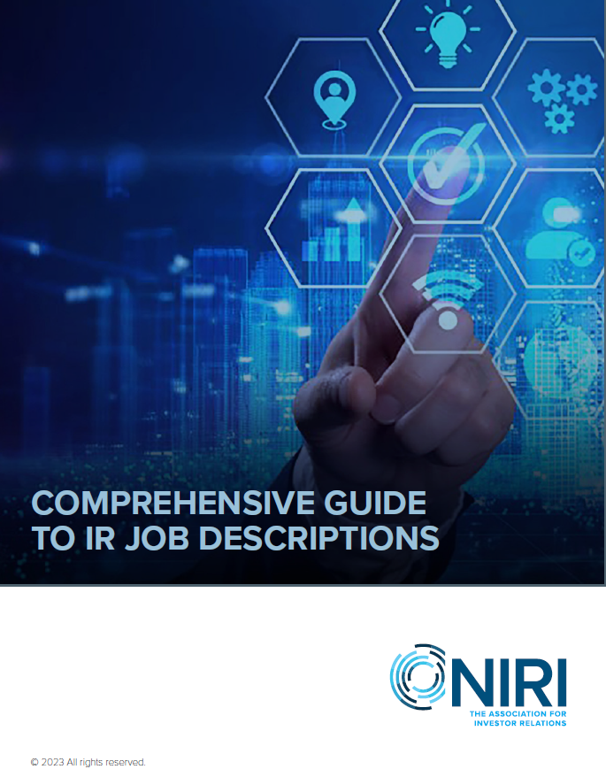 Comprehensive Guide to IR Job Descriptions